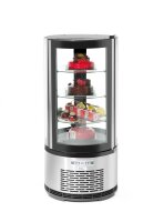 Hendi Kuchenvitrine rund 100 Liter