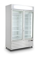 SARO Tiefkühlschrank mit Glastür - 2-türig...