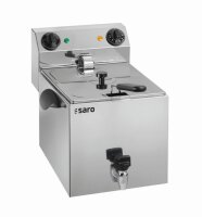 Profi Elektro Tischfritteuse mit Ablasshahn - 10 Liter,...