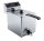 Edelstahl Fritteuse EF8 mit 8 Liter - herausnehmbares Becken, 230V