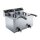 Gastro Doppelfritteuse Saro EF88 – 2x8L Auftischmodell, Edelstahl, Kaltzone
