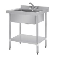 Vogue Kleiner Spültisch 75Cm Lang