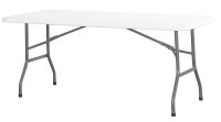 Klappbarer Buffettisch in 180 cm in HDPE