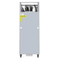 Edelstahl Kühlschrank mit 1 Glastür - 600 Liter, Umluftkühlung