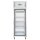 Edelstahl Kühlschrank mit 1 Glastür - 600 Liter, Umluftkühlung