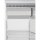Edelstahl Kühlschrank mit 1 Glastür - 600 Liter, Umluftkühlung