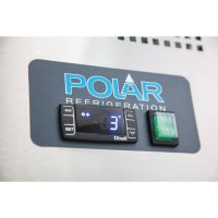 Polar Serie U 2-türiger GN-Kühltisch 214L