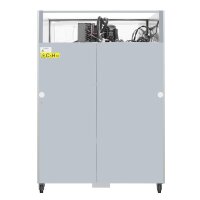Gastro Kühlschrank 2/1 GN mit 2 Türen und 1200 Liter