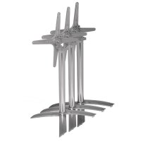 Bolero Tischfuß Aluminium, Klappbar, 680(H)X 618(B)Mm.