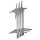 Bolero Tischfuß Aluminium, Klappbar, 680(H)X 618(B)Mm.