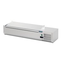 Polar Aufsatzvitrine Mit Deckel 5X 1/4 Gn