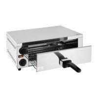 Caterlite Gastro Pizzaofen – für Pizzen bis 30,5 cm, Tischmodell, Edelstahl