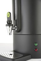 Kaffeeperkolator 7 Liter, schwarzes Bronwasserdesign