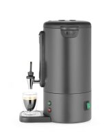 Kaffeeperkolator 7 Liter, Schwarzes Bronwasserdesign