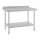 Vogue Arbeitstisch 1200x700x900mm mit Grundboden aus Edelstahl