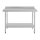 Vogue Arbeitstisch 1200x700x900mm mit Grundboden aus Edelstahl