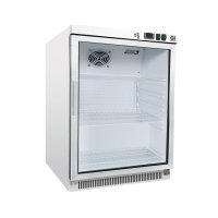 GI Kühlschränk aus weißem Stahl mit...