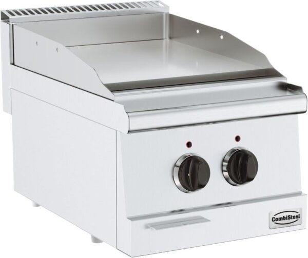 Combisteel Elektro Grillplatte 3,6 kW – glatt, Tischgerät, 400V