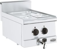 Bain Marie mit Ablasshahn Tischgerät 1x 1/2 GN und...