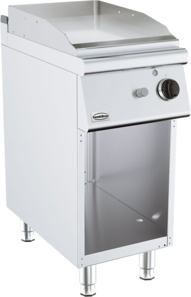 Base 700 Gas Grillplatte Chrom, Standmodell (B400 Mm)