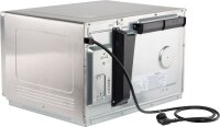 Edelstahl-Mirkowelle für die Gastronomie 34 Liter 2100 W
