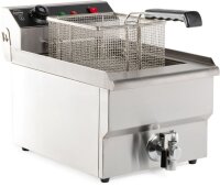 Elektro Tischfritteuse 8 Liter - mit Ablasshahn,...