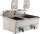 Doppel-Tischfritteuse elektrisch 2x10L - 2x5 kW, 400V