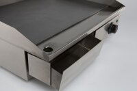Elektrische Griddleplatte mit Fettschublade Tischmodell