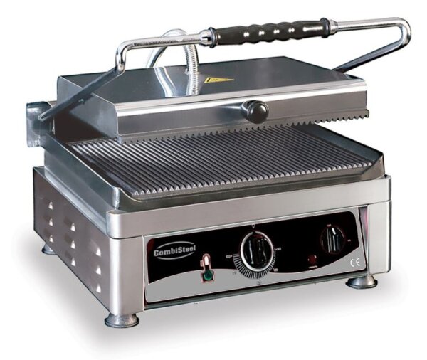 Combisteel Kontaktgrill Mit Gerillter Grillplatte