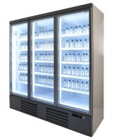 Kühlschrank 1530 Liter, 3 Glastüren