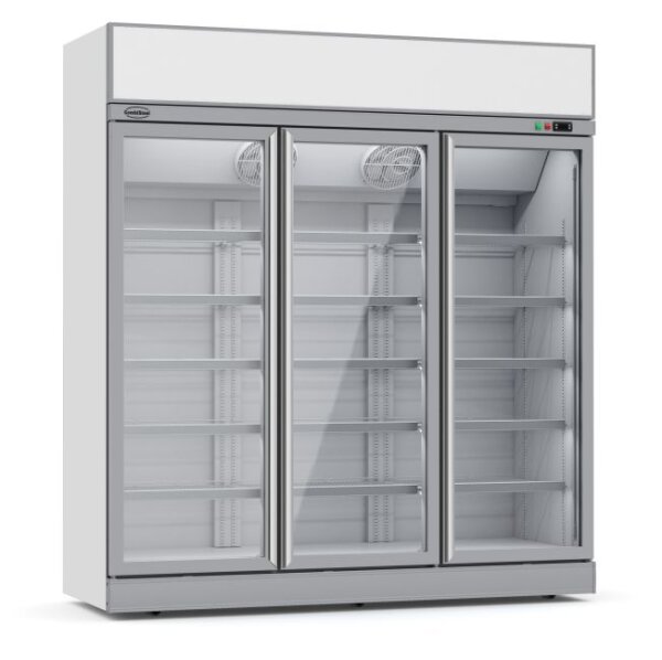 3-Türiger Kühlschrank 1530 Liter miit Türheizung