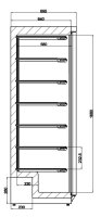 Combisteel Gefrierschrank 555 Liter – 1...