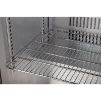 Polar Getränkekühlschrank mit 1 Glastür - Umlufkühlung, abschließbar, 138 Liter