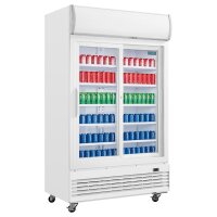 Polar Display-Kühlung 950 Liter, 2 Türen