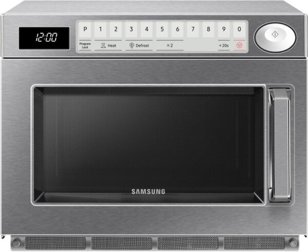 SAMSUNG Mikrowelle MJ2693 mit 1500W und 26 Liter aus Edelstahl  Keramik
