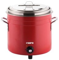 Saro Suppenkessel In Rot, Retro