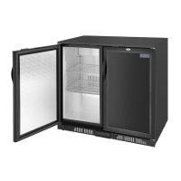 Barkühler Serie G 198 Liter, 2 Türen