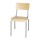 Bolero Cantina Stühle aus verzinktem Stahl mit Holzsitz und Rückenlehne (4 Stück)