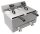 Combisteel Elektro-Tischfritteuse - 2x8L, 2x3kW, 230V