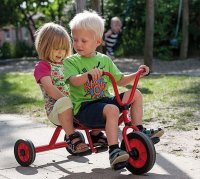 Winther Mini VIKING Taxi - Dreirad für Kinder im...