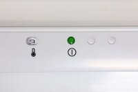 KBS Kühlschrank CD 291 mit Glastür - 290 Liter, Umluftkühlung, weiß