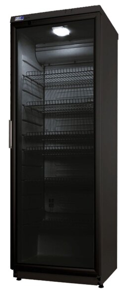 KBS Flaschenkühlschrank mit 350 Liter - Umluftkühlung, für Dosen und Flaschen