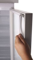 KBS Flaschenkühlschrank mit 350 Liter - Umluftkühlung, für Dosen und Flaschen