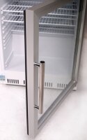 Kleiner Kühlschrank mit Glastür - Tauwasserverdunstung, 600 x 600, weiß