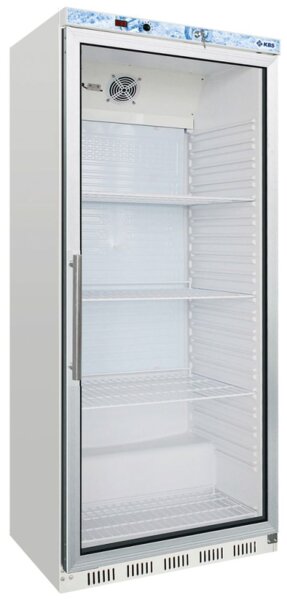 Gastro Kühlschrank KBS 602 GU mit 1 Tür - 620 Liter, Umluft, weiß