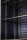 Schwarzer Getränkekühlschrank mit Werbetafel - Umluftkühlung, 385 Liter, schwarz