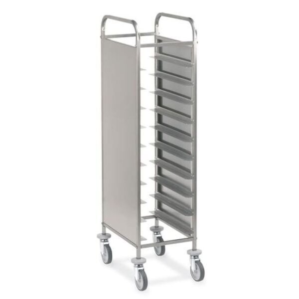 Abräumwagen 520 Für 10 Tabletts Oder Gn Tabletts Mit Seitenwand
