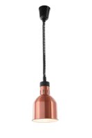 Infrarot Heizlampe Kupfer Eloxiert Inkl. Leuchtmittel