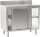 KBS Arbeitsschrank mit Aufkantung 1000 x 600 mm