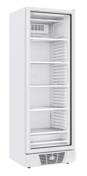 Glastürtiefkühlschrank Mit 382 Liter, Weiß